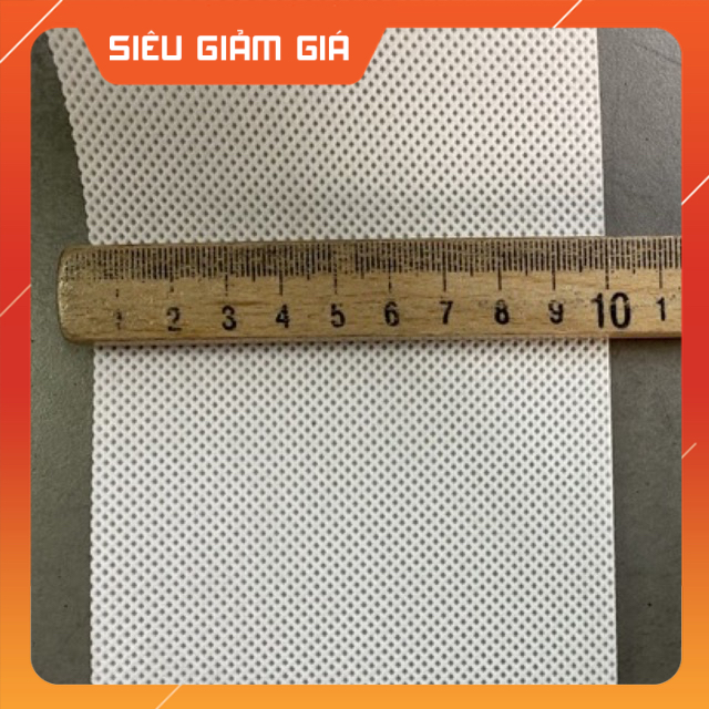 Mếch may rèm bản 10cm / Khoen Ore rèm cửa / Móc gài rido