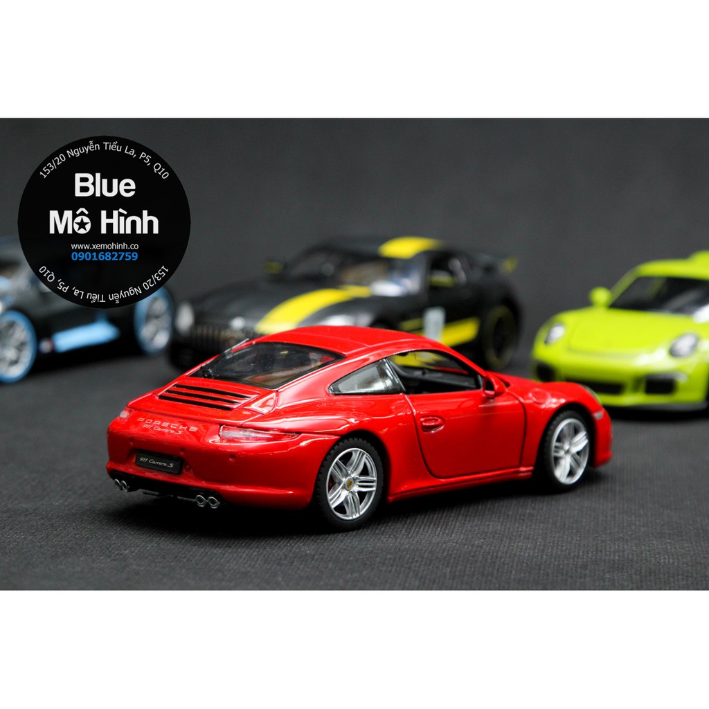 Blue mô hình | Xe mô hình Porsche 911 Carrera S 1:24