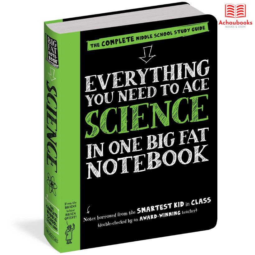[Mã BMBAU50 giảm 7% đơn 99K] Sách - Everything you need to ace science - Sổ tay khoa học