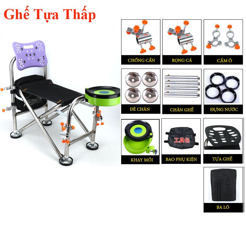 Ghế Câu Đài- ghế câu  địa hình full phụ kiện -GDH-14