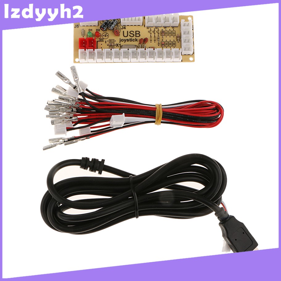 Tay Cầm Chơi Game Zero Delay Arcade Kết Nối Usb Cho Pc,Raspberry Pi 1 / 2 / 3