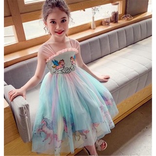 Đầm voan ngựa Pony siêu hot cho bé #sale 109k