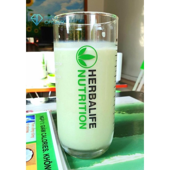 CỐC THỦY TINH CHIA VẠCH HERBALIFE HỘP 6 cái