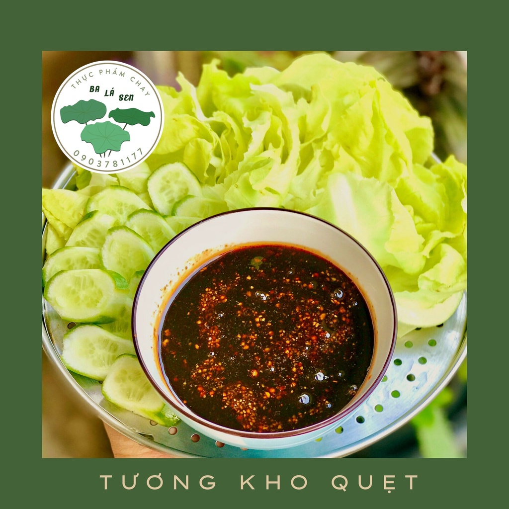 Nước Tương kho quẹt chay Ba Lá Sen chế biến sẵn, bảo quản lâu 150g