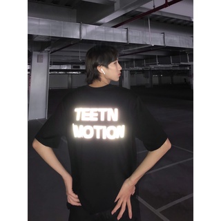 Áo thun basic phom rộng tay lỡ Local brand TEETN “ B.Reflective Tee”
