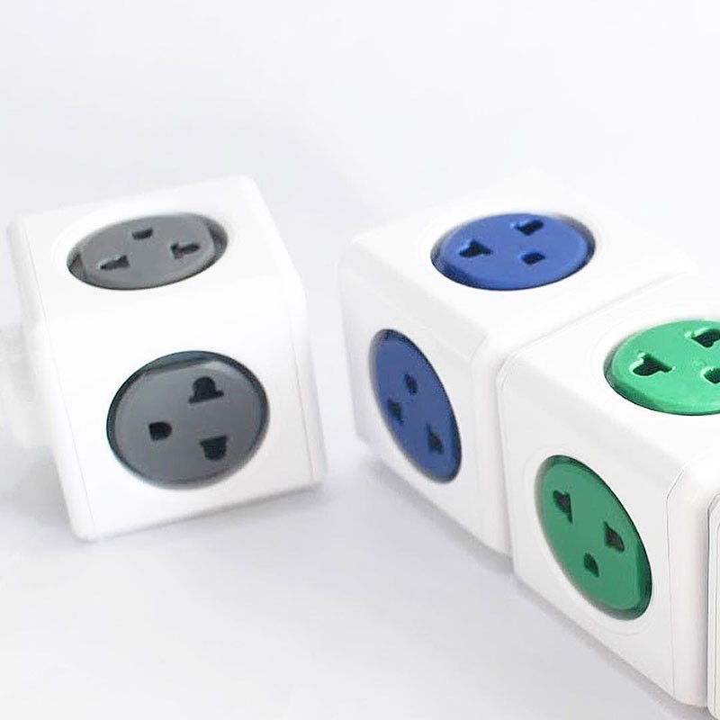 [02 NĂM BẢO HÀNH] Ổ Cắm Điện Powercube Extended USB Dây Cáp Dài 1.5 Mét Có 2 Sổng Sạc USB Type A 5V/2A / Hàng Chính Hãng