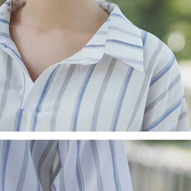 Áo sơ mi kẻ nữ, chất đẹp, không nhăn, không bai màu, đẹp tinh khôi, đơn giản, lịch sự, phù hợp cả đi làm và đi chơi 😊😊