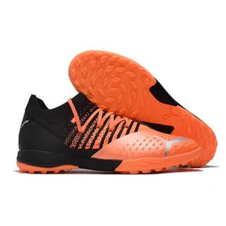Giày bóng đá puma future z1.3 cam đen tf