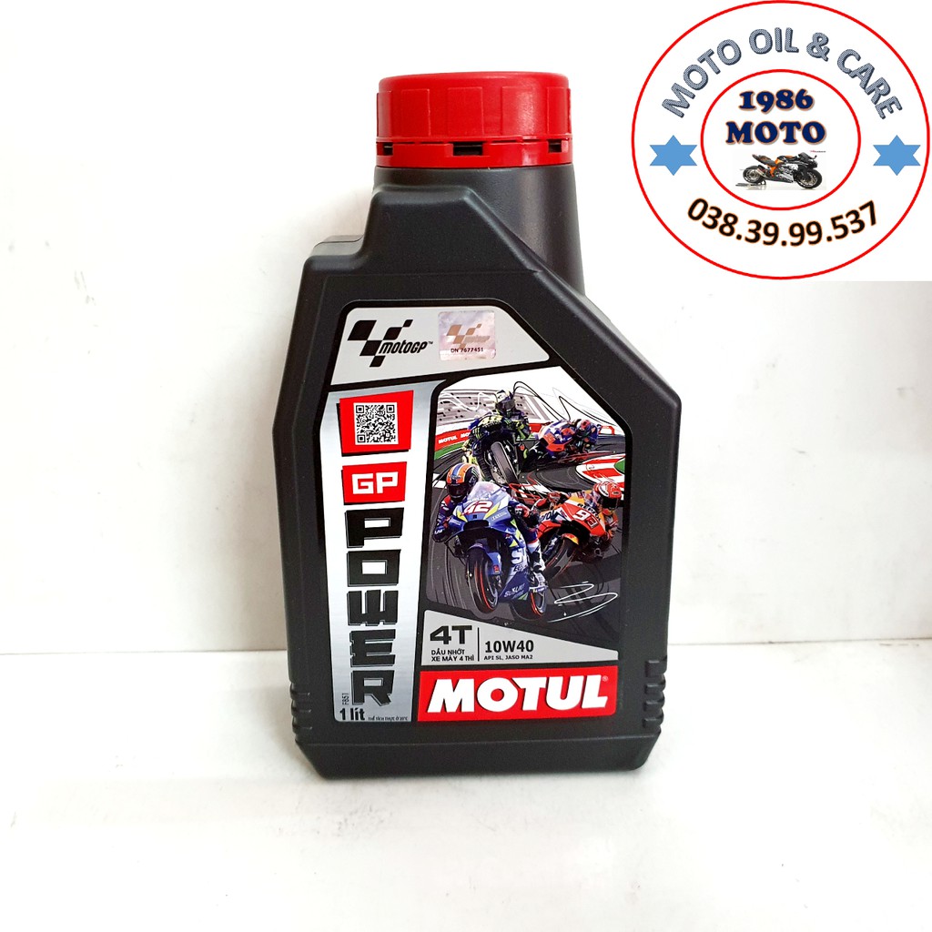 Dầu nhớt xe số cao cấp Motul GP Power 10w40