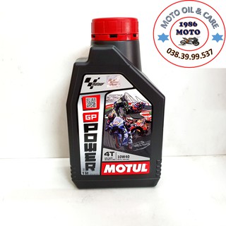 Dầu nhớt xe số cao cấp Motul GP Power 10w40