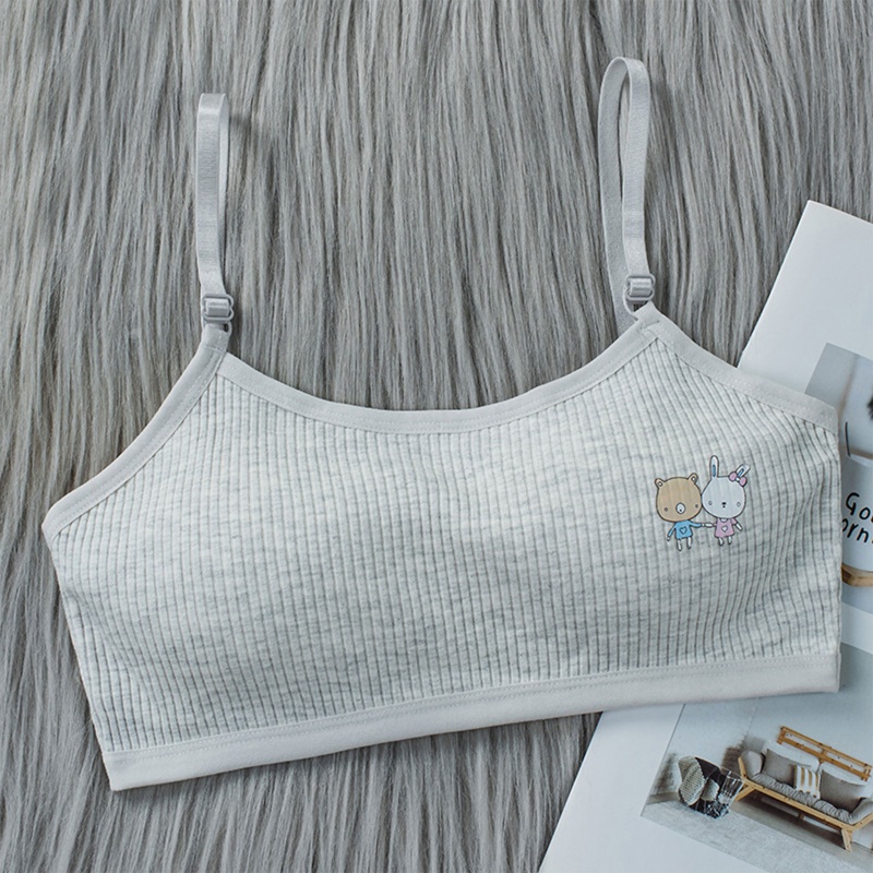 Áo Ngực Dạng Ống Bằng Cotton Mềm Mại Thoải Mái Dành Cho Tuổi Teen