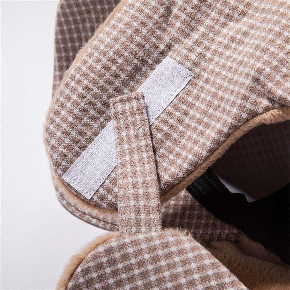 Mũ Lưỡi Trai Có Miếng Che Tai Phủ Lông Giữ Ấm Mùa Đông Dành Cho Nam