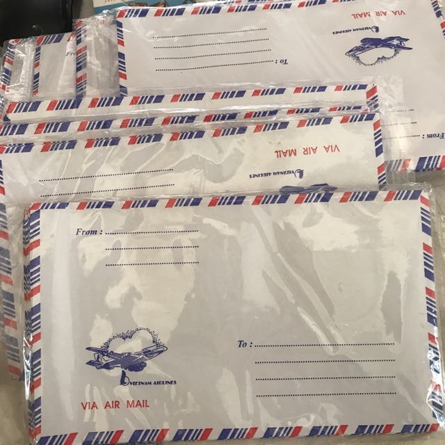 1tập phong bì thư