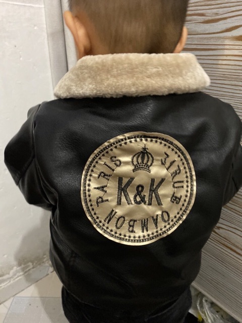 Áo da bé trai PARIS K&K hàng cao cấp Nk QCCC