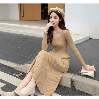 Váy len dáng dài hàng QCCC