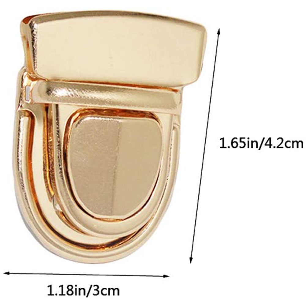 Set 5 Khóa Kẹp Kim Loại Dùng Để Làm Ví / Ví Cầm Tay DIY