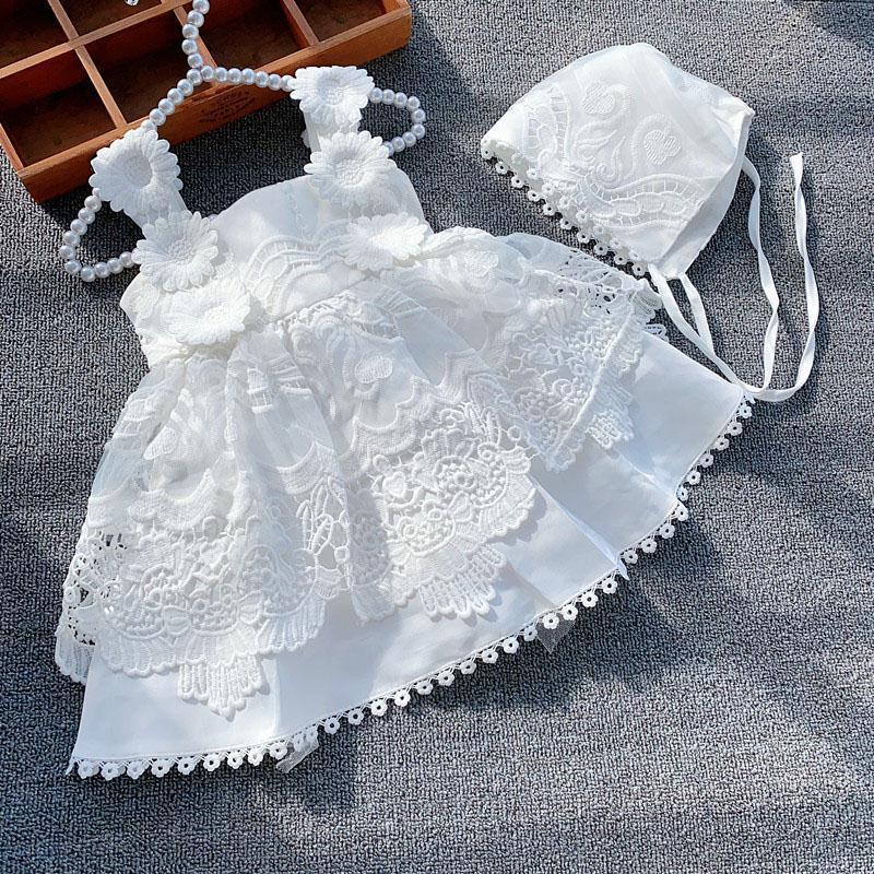 Korean-style baby dress Princess dress babies' one-year-old dress Super foreign-style Girls' wedding dress with suspenders Dt49