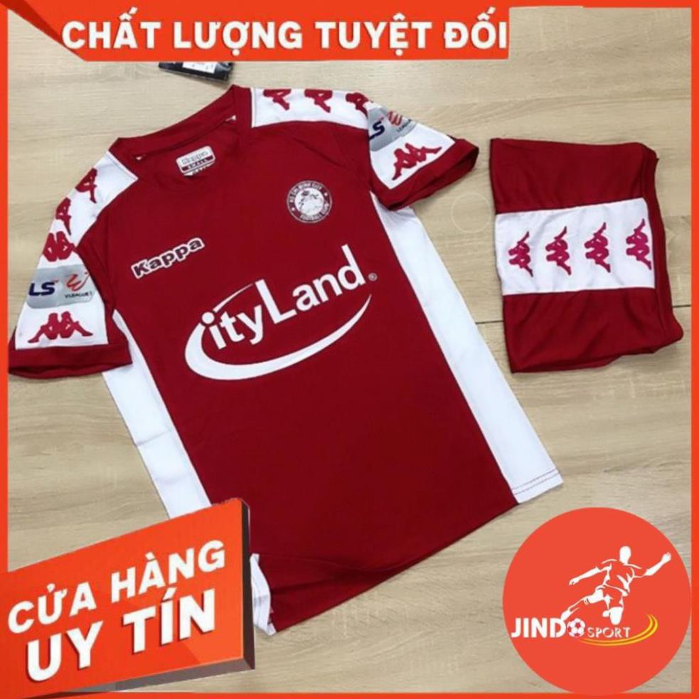 HOT: ÁO BÓNG ĐÁ CLB TP HỒ CHÍ MINH [ CÔNG PHƯỢNG] 2020 THUN LẠNH CAO CẤP MẪU ĐỎ 💕 ་