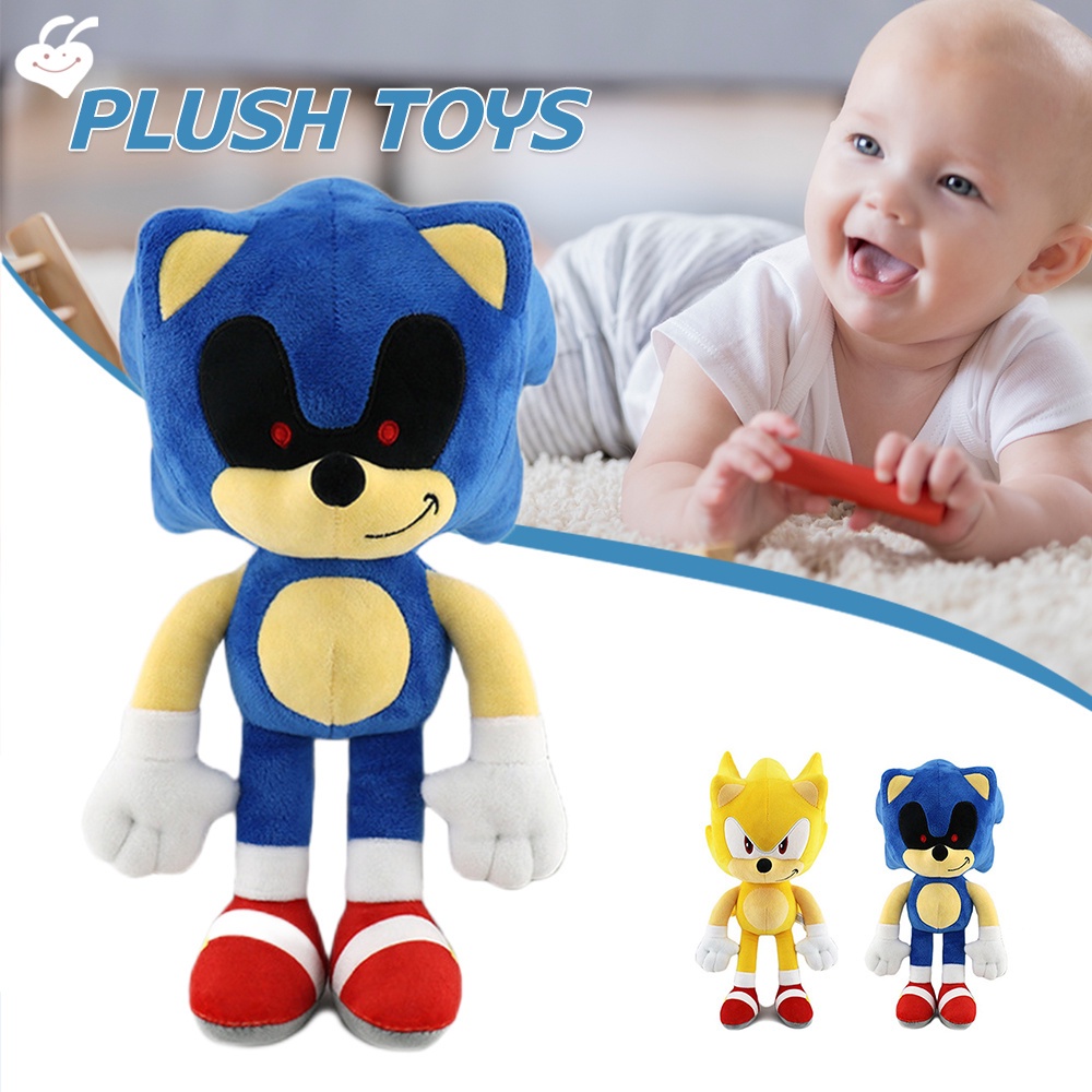 Đồ Chơi Thú Nhồi Bông Hình Nhím Sonic Dễ Thương Cho Bé