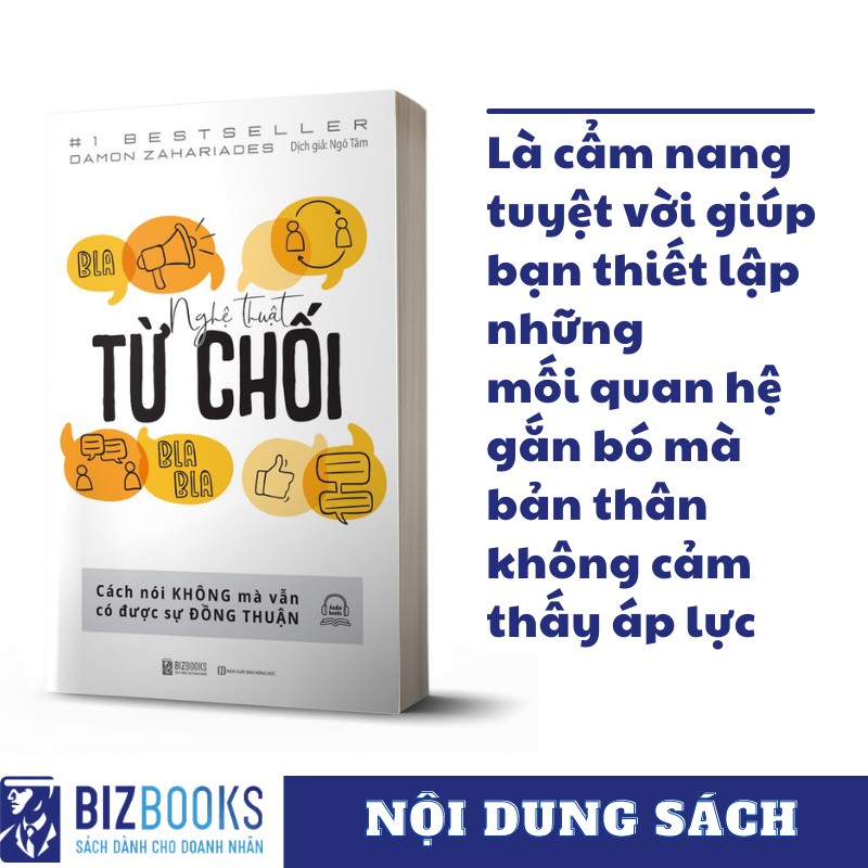 [LIFEMC11SA -12% đơn 99K] Sách - Nghệ Thuật Từ Chối: Cách Nói Không Mà Vẫn Có Được Sự Đồng Thuận