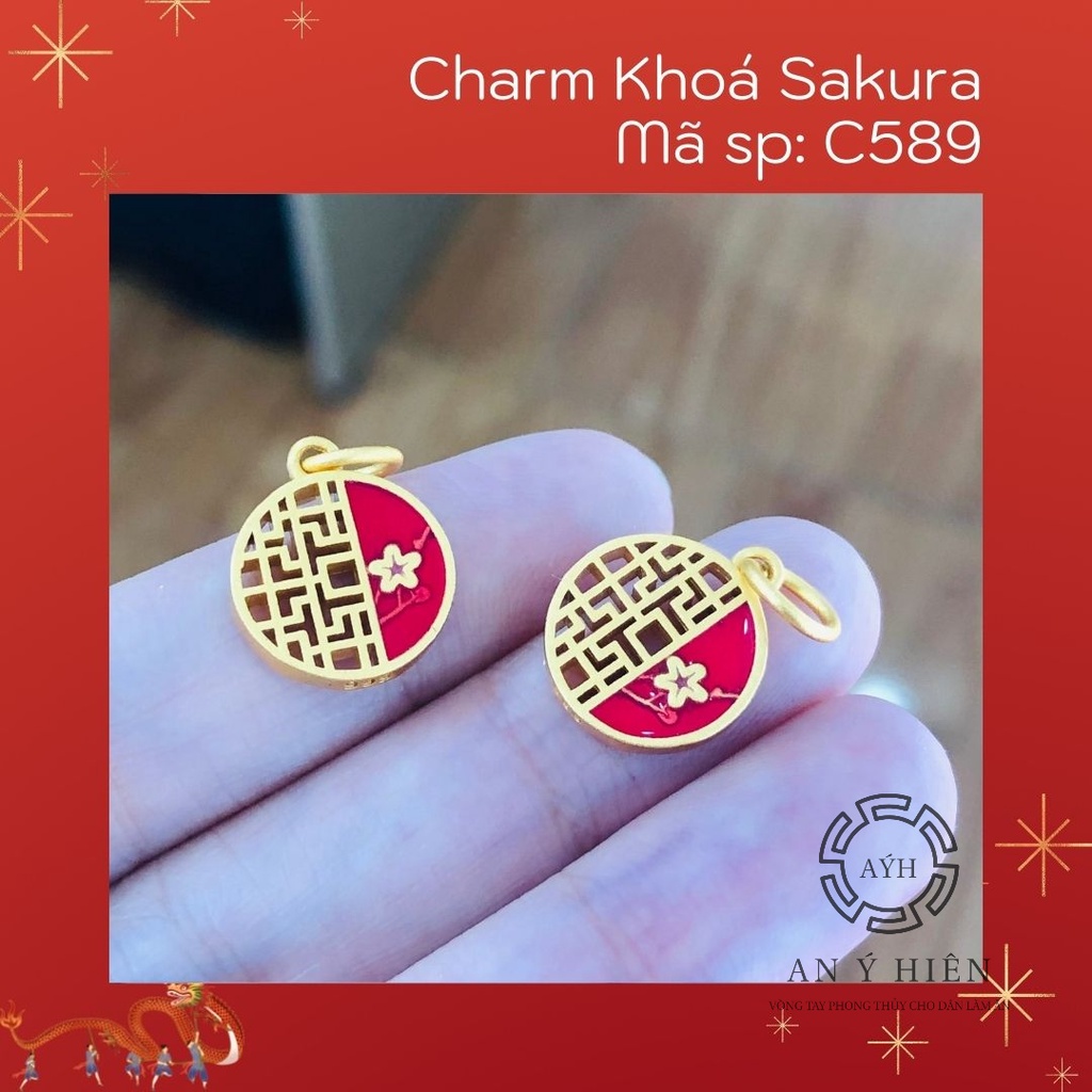 Charm Khóa Sakura #C589 ( An Ý Hiên)