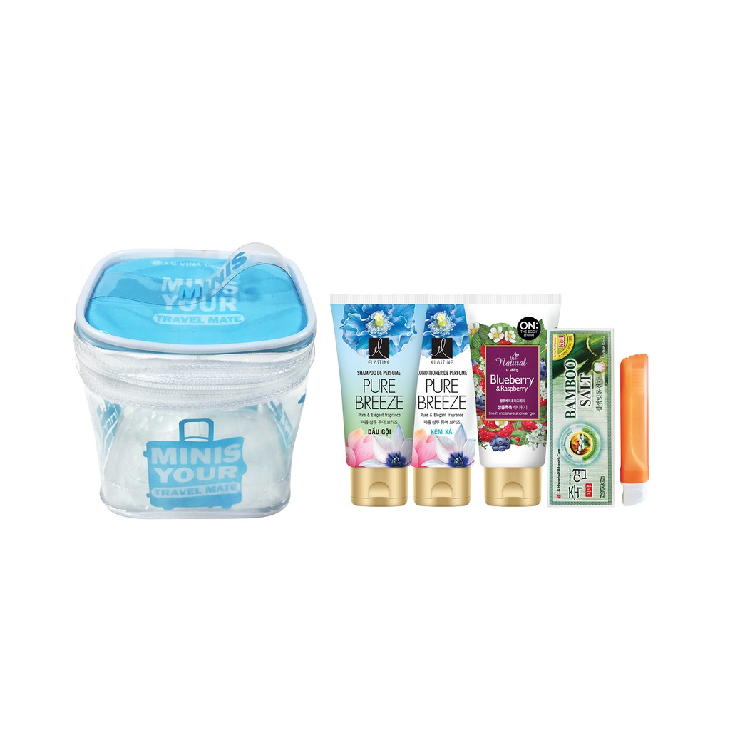 [Mã COSLGBASE2 giảm 10% đơn 199K] [HB Gift] Bộ chăm sóc cá nhân du lịch Elastine và On The Body 6 sản phẩm Gimmick | BigBuy360 - bigbuy360.vn