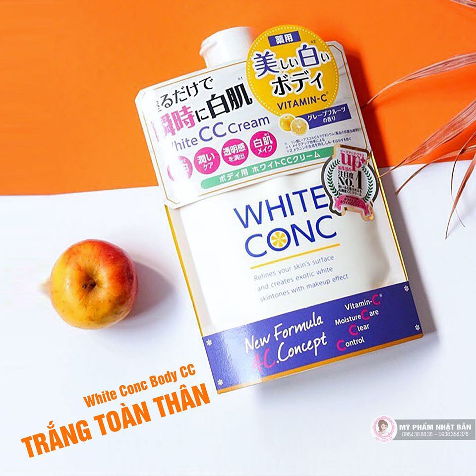 SỮA DƯỠNG THỂ WHITE CONC WHITE CC CREAM