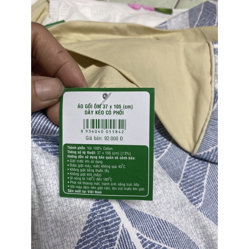 Gối ôm hơi Hometex 37x105cm