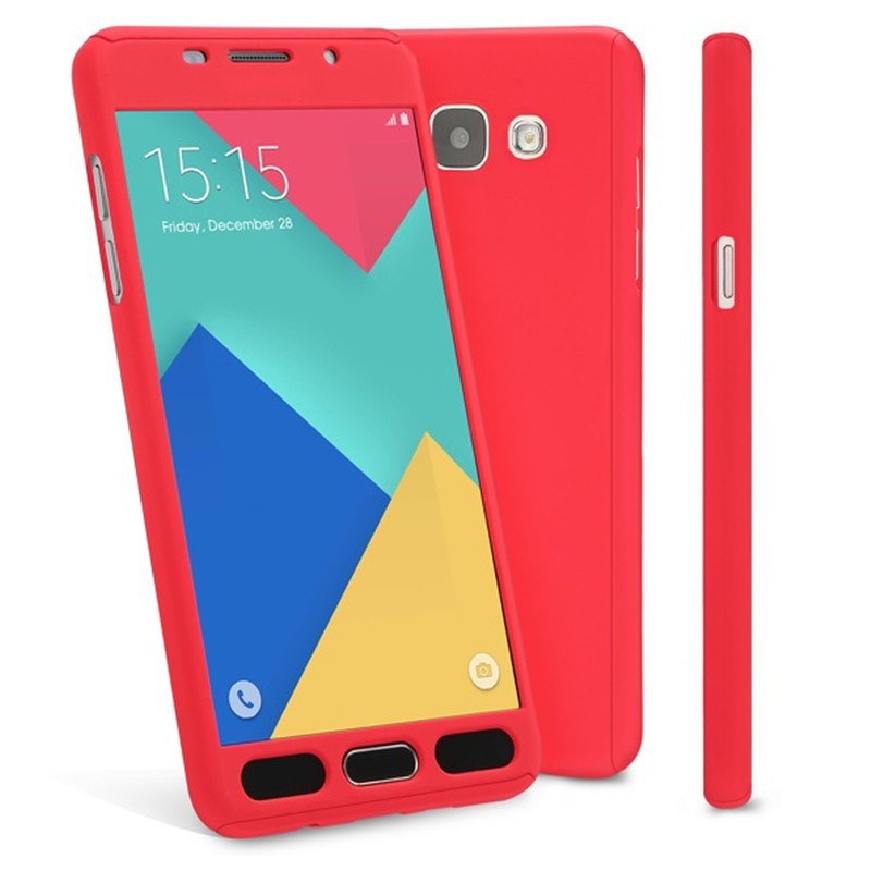 Ốp lưng full cover kèm kính cường lực cho Samsung A5 2017