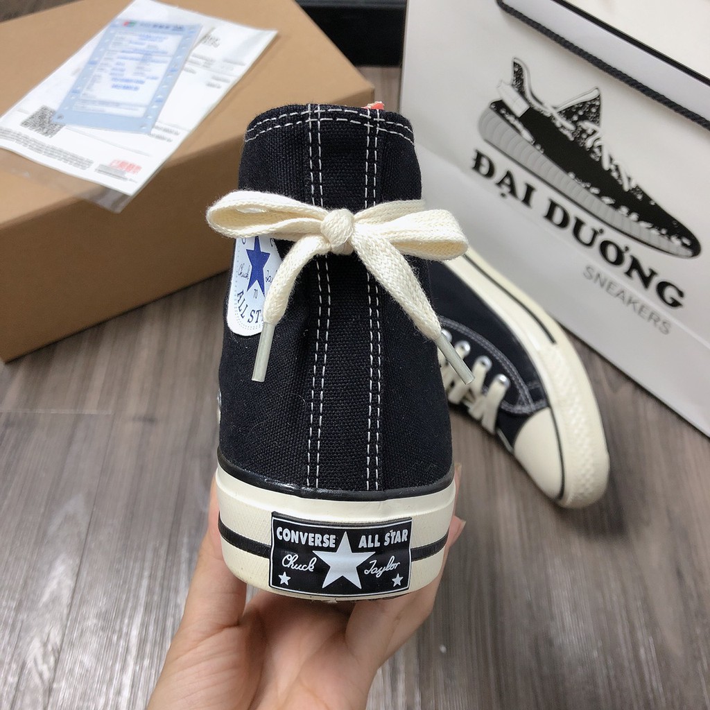 CV đen cao [TẶNG MÓC KHÓA - FULL BOX] giày giày thể thao nam nữ Converses đen cao giày Cv đen cao cổ tăng chiều cao | BigBuy360 - bigbuy360.vn