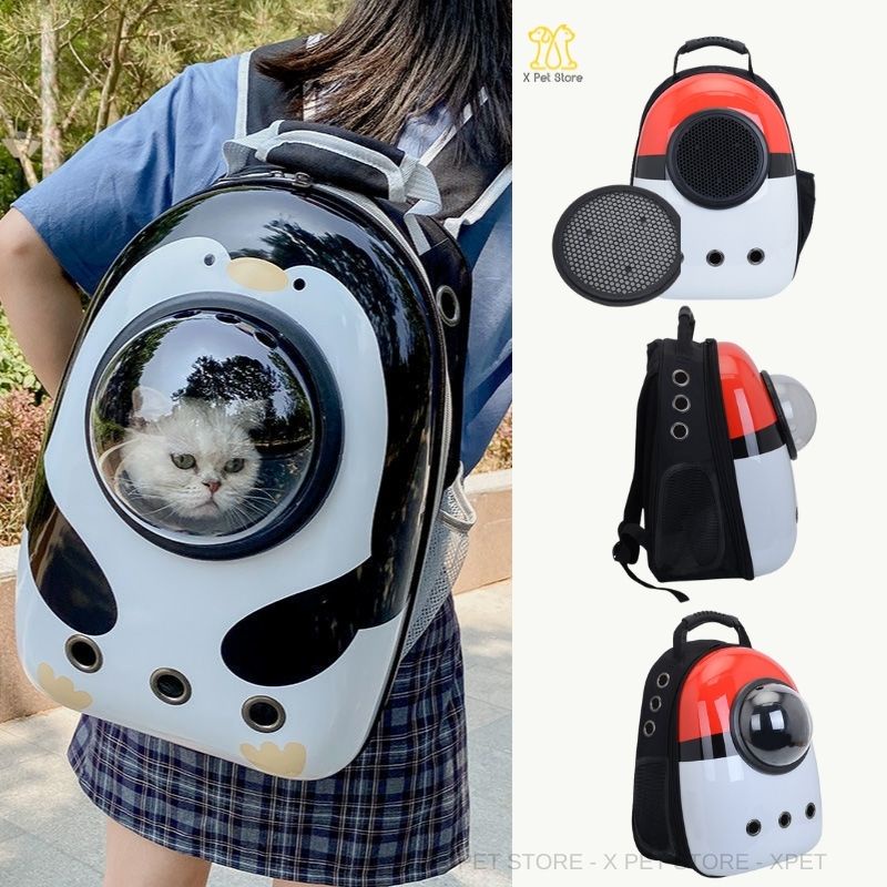 [Mã PET50 giảm 10% - tối đa 50K đơn 250K] Balo Mèo Kiểu Dáng Trong Suốt Và Phi Hành Gia, Balo Thú Cưng Hàng Nhập Khẩu.