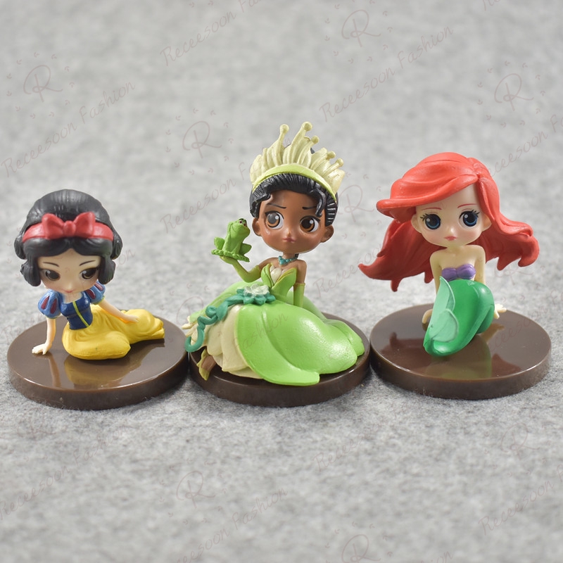 Set 8 đồ chơi mô hình nhân vật công chúa Disney