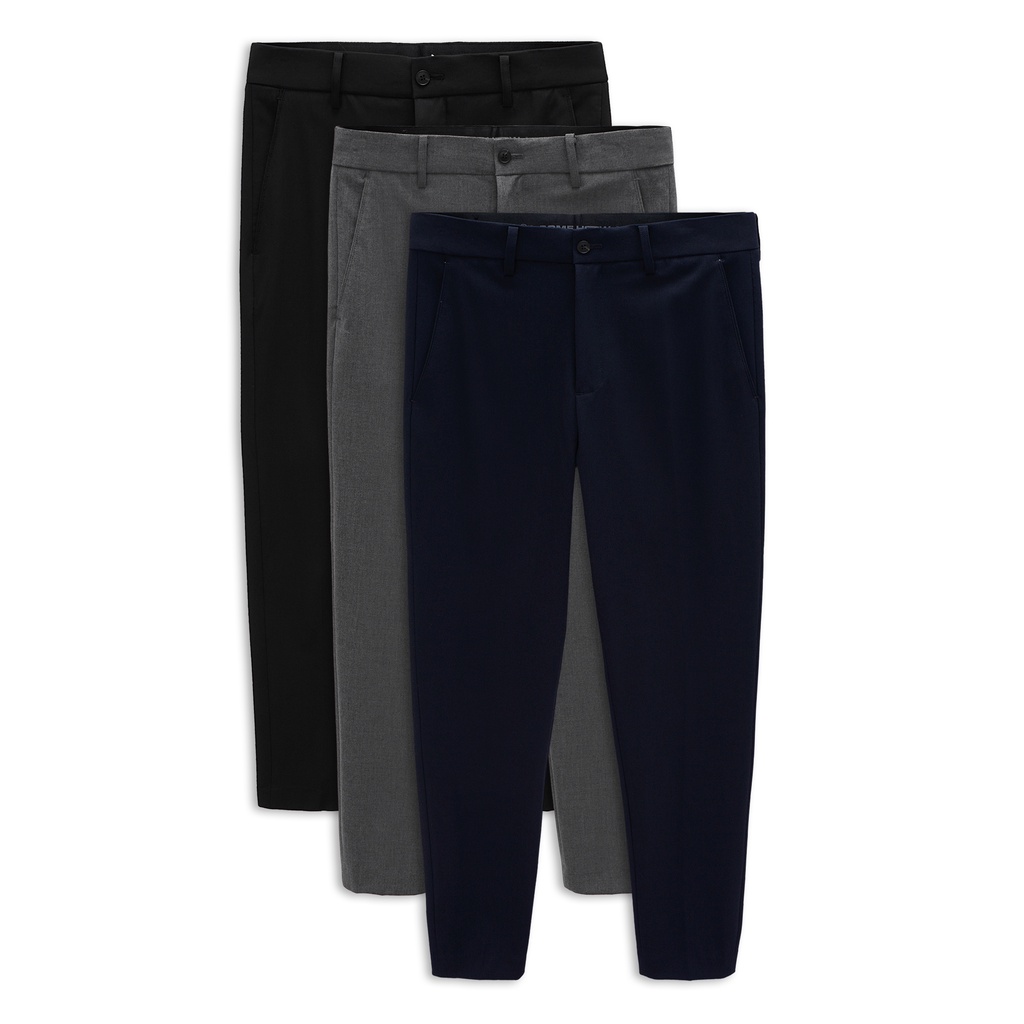 Quần Tây Nam SlimFit Ess Basic C3 , Chất Vải Cotton Pha Spandex Thoải Mái , QT001687 ,SOMEHOW