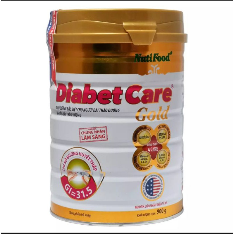 SỮA TIỂU ĐƯỜNG NUTIFOOD DEIABET CARE GOLD 900g
