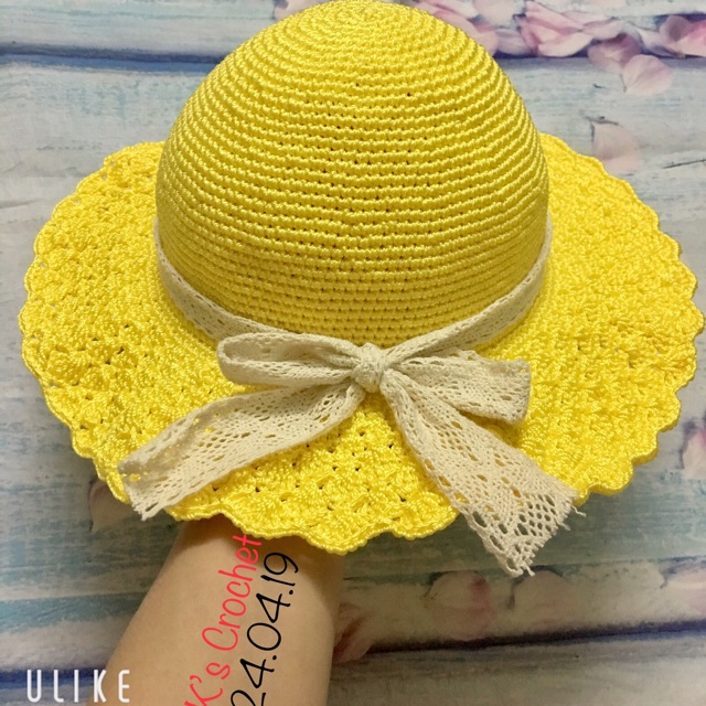Mũ rộng vành 10cm