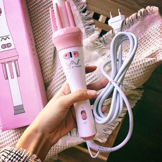 Máy uốn tóc tự động [Màu Hồng]