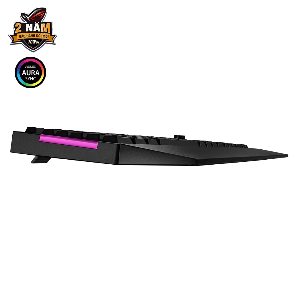 Bàn Phím Chơi Game Asus TUF Gaming K1 Chống Nước Tràn RGB - Hàng Chính Hãng