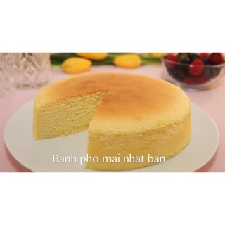 Bánh Phô Mai Nhật Bản (18cm/ổ)[Ship nội Tphcm -Nowship-Grabship]