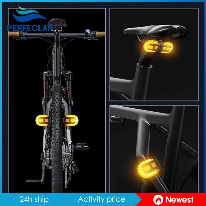 Đèn Xi Nhan Gắn Đuôi Xe Đạp Ban Đêm Chống Thấm Nước