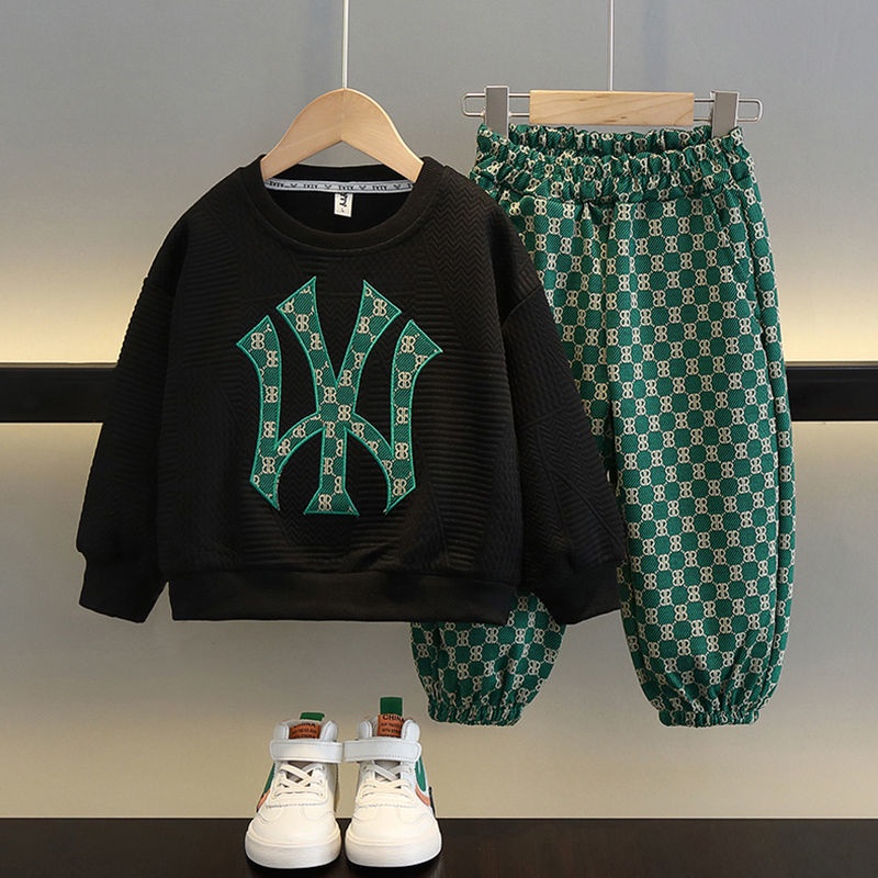 Bộ Quần Áo Mùa Thu Phong Cách Mới Cho Bé Trai