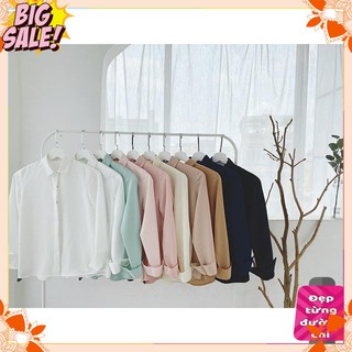 [HÀNG CAO CẤP] Áo sơ mi nữ công sở chất lụa nhiều màu cao cấp