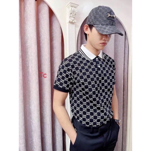 Áo polo cổ bẻ chữ toàn thân TC12 0521