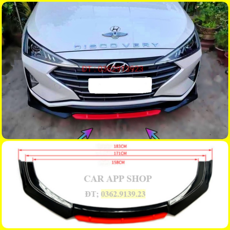 Cản trước Lip trước  Hyundai Elantra 2017 - 2021