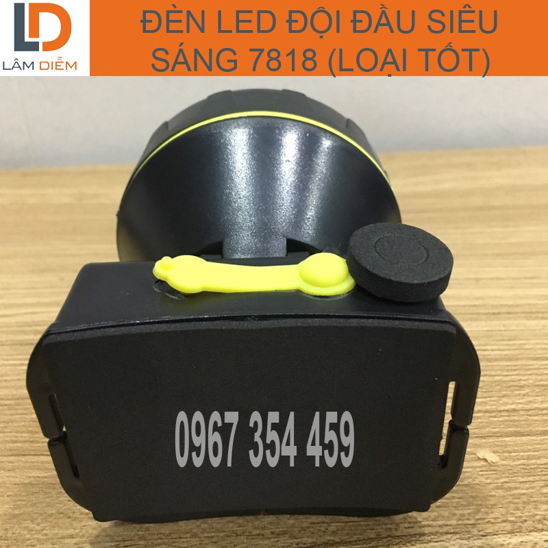 ĐÈN PIN ĐỘI ĐẦU SIÊU SÁNG PIN LÂU T182 - 7818