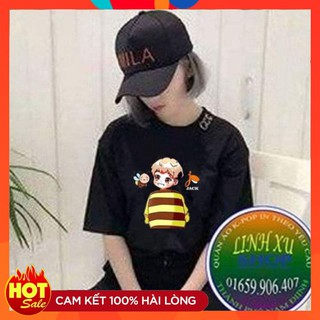 [Siêu Rẻ]   Áo Phông JACK Chibi Cho Đóm Cam Kết Uy Tín