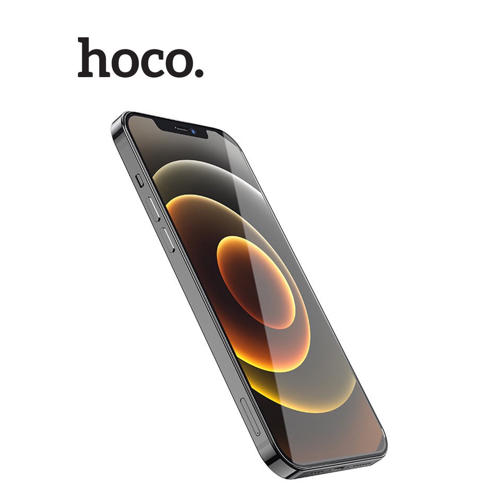 Kính cường lực Hoco G5 full màn hình trong suốt độ cứng 9H chống bám vân tay cho iPhone 12 Mini