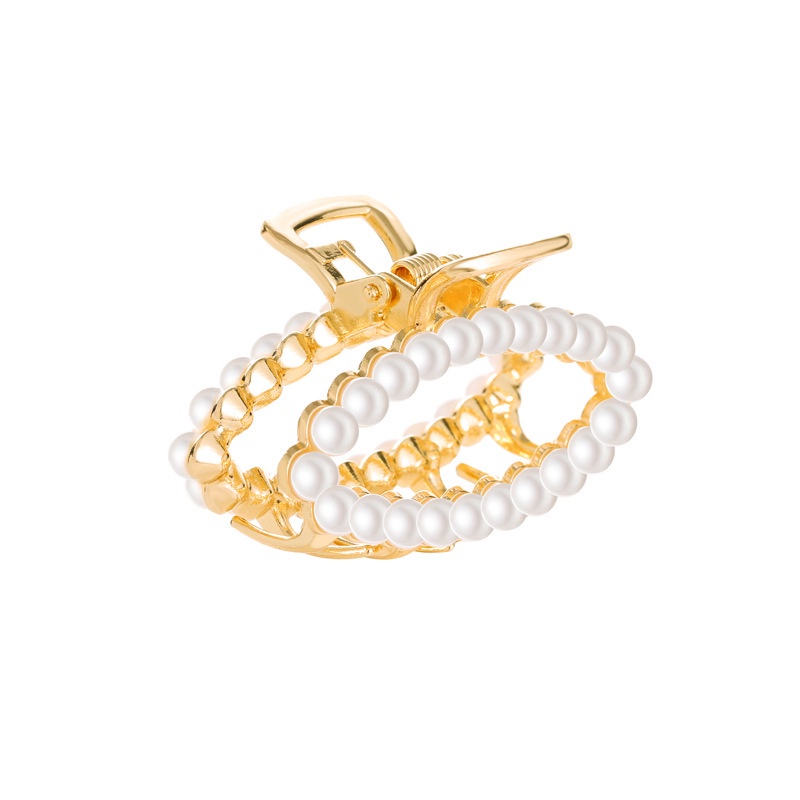 Kẹp tóc đính hạt sang trọng size mini, Phụ kiện thời trang tóc KT040 - FilibraStyle