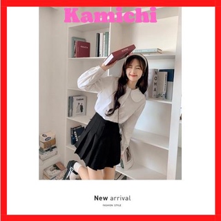 Áo Sơ Mi nữ cổ sen m112 kamichi