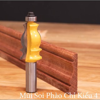 Mũi Soi Phào Chỉ Vàng Kiểu 4 - Mũi Soi Phào Chỉ Vàng Kiểu 4 làm khung tranh ảnh, làm phào chỉ