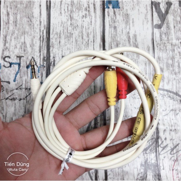 Dây livestream chế 1 đầu 3.5 và 2 đầu hoa sen dùng cho mixer hoặc âm li- Dây live stream độ dài có 2 loại 1.5m và 3m ♥️♥